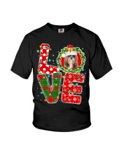 Lhasa Apso-CS4089-Love Christmas-V3 Youth T-Shirt tile