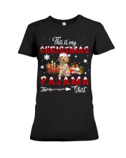 English Cocker Spaniel-CS3657-My Christmas Premium Fit Ladies Tee tile