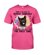 Akita-02-CS3626-Repeat Yourself Classic T-Shirt tile
