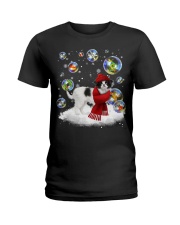 Japanese Chin-DN2331-Christmas-V11 Ladies T-Shirt tile