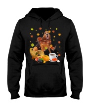 Bloodhound-DN2007-Autumn Dog-V4 Hooded Sweatshirt tile