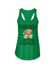 Poodle1-CS3017-Happy Place Ladies Flowy Tank tile