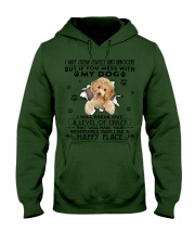 Poodle1-CS3017-Happy Place Hooded Sweatshirt tile