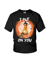 Golden Retriever-DN2127-I Put A Spell Youth T-Shirt tile