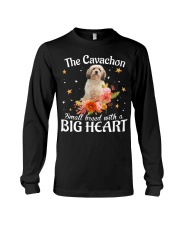 The Cavachon-DN2079-A Big Heart Long Sleeve Tee tile