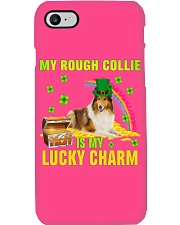 Rough Collie-CS4143-Lucky Charm-V2 Phone Case tile