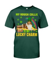 Rough Collie-CS4143-Lucky Charm-V2 Premium Fit Mens Tee tile