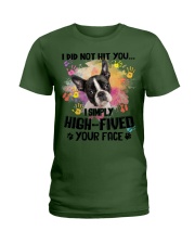 Boston Terrier-CS3242-Not Hit You Ladies T-Shirt tile