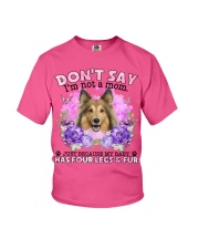 Shetland Sheepdog-CS4086-Don't Say-V2 Youth T-Shirt tile