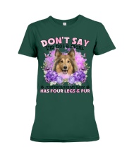 Shetland Sheepdog-CS4086-Don't Say-V2 Premium Fit Ladies Tee tile