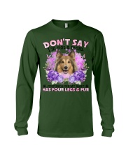 Shetland Sheepdog-CS4086-Don't Say-V2 Long Sleeve Tee tile