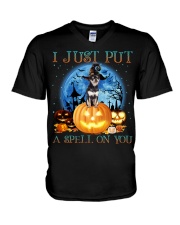 Chihuahua 3-CS3919-A Spell On You V-Neck T-Shirt tile