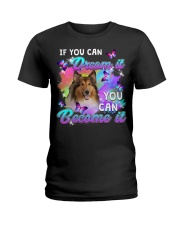 Rough Collie-CS3273-If You Can Ladies T-Shirt tile