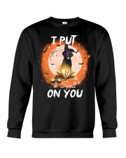 Curly Coated Retriever-DN2127-I Put A Spell Crewneck Sweatshirt tile
