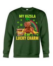 Vizsla-CS4143-Lucky Charm-V2 Crewneck Sweatshirt tile