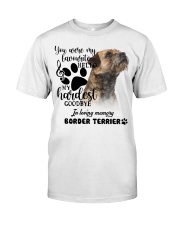 Border Terrier-CS1389-My Hardest Classic T-Shirt front