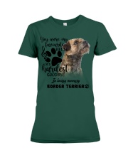 Border Terrier-CS1389-My Hardest Premium Fit Ladies Tee tile