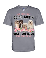 Havanese-CS882-Take Care Of Me V-Neck T-Shirt tile