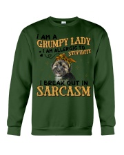 Morkie-02-CS2949-Grumpy Lady Crewneck Sweatshirt tile