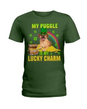 Puggle-CS4143-Lucky Charm-V2 Ladies T-Shirt tile