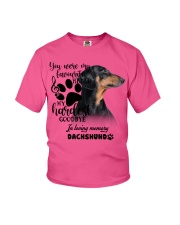 Dachshund-CS1389-My Hardest Youth T-Shirt tile