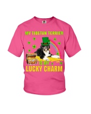 Tibetan Terrier 2-CS4143-Lucky Charm-V2 Youth T-Shirt tile