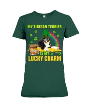 Tibetan Terrier 2-CS4143-Lucky Charm-V2 Premium Fit Ladies Tee tile