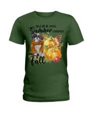 Lhasa Apso-CS3297-Into Fall Ladies T-Shirt tile