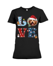 Australian Cobberdog-CS3605-Love Christmas Premium Fit Ladies Tee tile