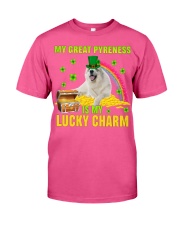 Great Pyreness-CS4143-Lucky Charm-V2 Classic T-Shirt tile