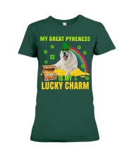 Great Pyreness-CS4143-Lucky Charm-V2 Premium Fit Ladies Tee tile