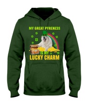 Great Pyreness-CS4143-Lucky Charm-V2 Hooded Sweatshirt tile