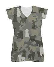 Labradoodle-camouflage All-over Dress thumbnail