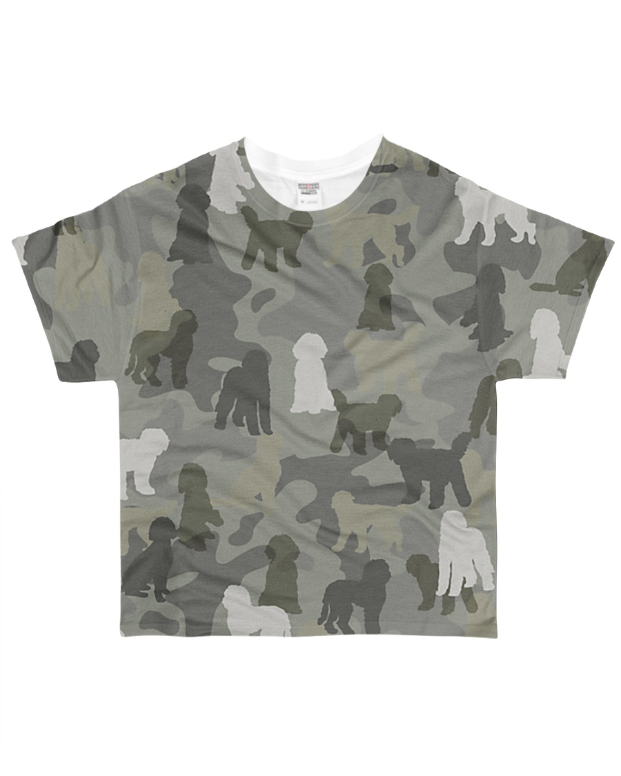 Labradoodle-camouflage All-over T-Shirt