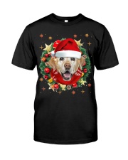 Labrador Retriever-Head-CS3788-Christmas-V10 Classic T-Shirt front