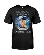 Keeshond-CS3631-Competition Classic T-Shirt front