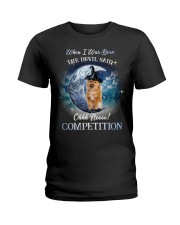 Keeshond-CS3631-Competition Ladies T-Shirt tile