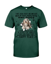 Bearded Collie-CS3017-Happy Place Premium Fit Mens Tee tile