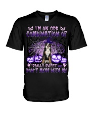 Bernese Mountain-CS3694-I'm An Odd V-Neck T-Shirt tile