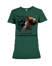 Staffordshire Bull Terrier-CS1389-My Hardest Premium Fit Ladies Tee tile