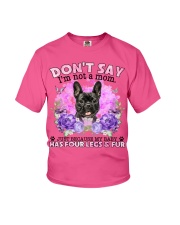 French Bulldog-02-CS4086-Don't Say-V2 Youth T-Shirt tile