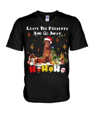 Irish Setter-CS3688-Ho Ho Ho-V2 V-Neck T-Shirt tile