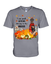 German Pinscher-DN1905-The Breeze V-Neck T-Shirt tile
