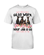 Miniature Pinscher-CS882-Take Care Of Me Classic T-Shirt front