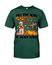 Labrador Retriever 1-CS3252-Fall For Jesus Premium Fit Mens Tee tile