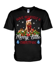 Goldendoodle-CS3840-Have Yourself V-Neck T-Shirt tile