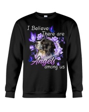 Border Collie-NT478-I Believe-V2 Crewneck Sweatshirt tile