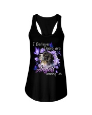 Border Collie-NT478-I Believe-V2 Ladies Flowy Tank tile
