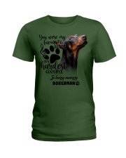 Doberman-CS1389-My Hardest Ladies T-Shirt tile