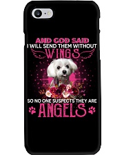 Maltese-CS3169-And God Said-V2 Phone Case tile